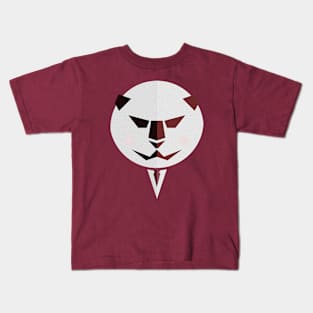 KING PANDA HUNTER Kids T-Shirt